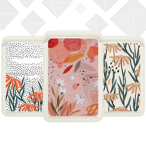 Monedero Magsafe de lunares con diseño de flores de verano compatible con iPhone 16, iPhone 15, iPhone 14 y iPhone 13 SE Pro Max Plus