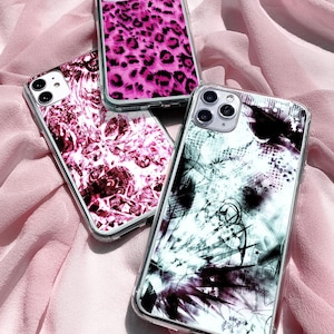 Y2K Ära Handyhülle 2000s Abdeckung Trashy Cover für iPhone 16 15Pro 14 13 12 11 Pixel 9 8 7A 6A Samsung S24Ultra S23fe S22 A54