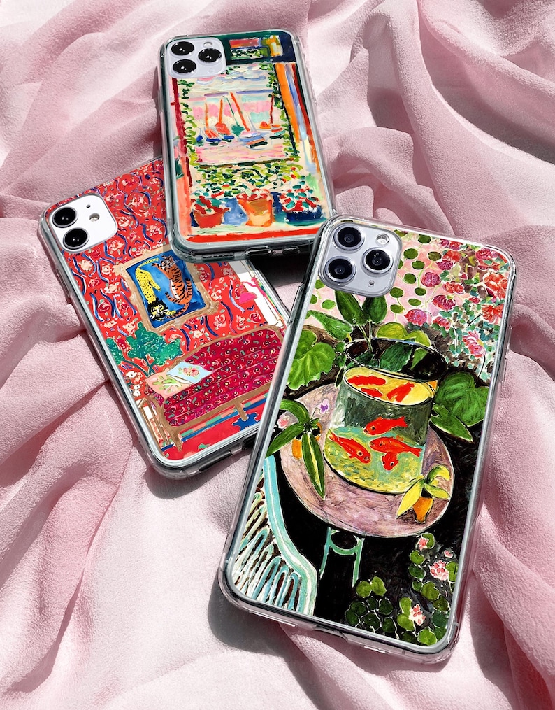 Matisse Art Handyhülle Impressionismus Cover für iPhone 17Pro 16E 15 14 13 Samsung S25Fe S24Fe S23 A56 A15 A17 Pixel 10Pro XL 9A 8A 8Pro 7A 6A Bild 1