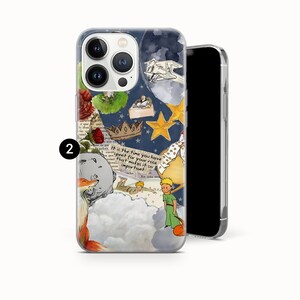Puede incluir: Una funda transparente para tel&eacute;fono con un dise&ntilde;o de collage inspirado en "El Principito". El dise&ntilde;o incluye un zorro, el Principito, estrellas y el texto "Es el tiempo que has dedicado a tu rosa lo que la hace tan importante."