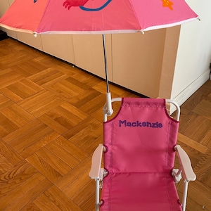 Personalized beach 2024 chairs for toddlers