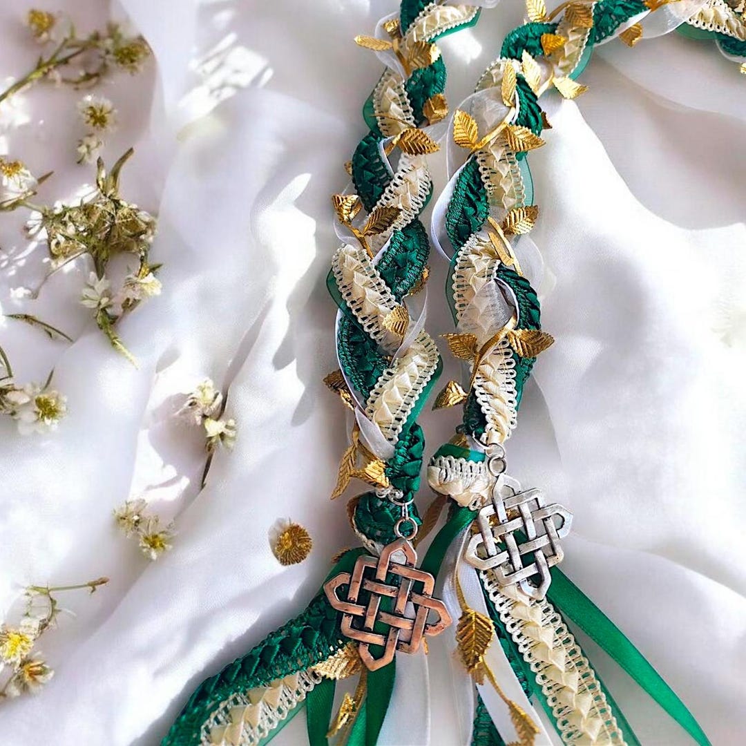 Scottish Rope Handmade Celtic Knot Handfasting Cord, Irish Wedding Ribbon - Etsy
