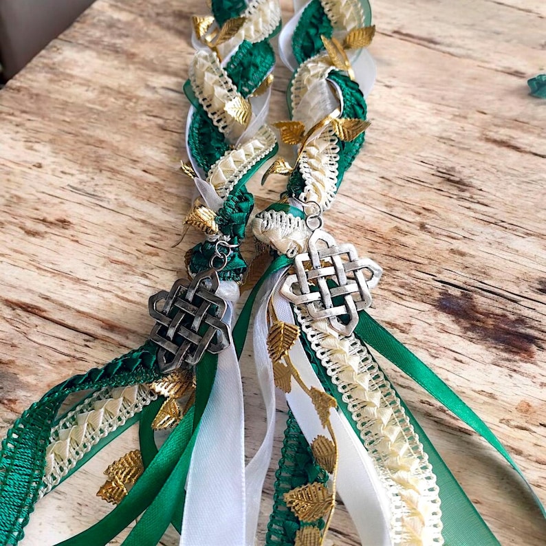 Celtic Rope Ribbon Handmade Celtic Knot Handfasting Cord, Irish Wedding Ribbon - Etsy