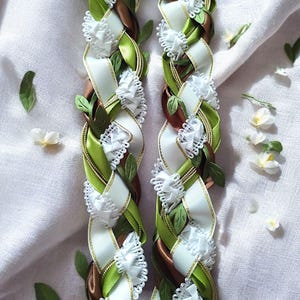 Personalized Handfasting Cord, Celtic Handfasting Cord, Wedding Handfasting Cord, Hand fasting, Celtic ceremony, Green Handfast,Wedding Knot