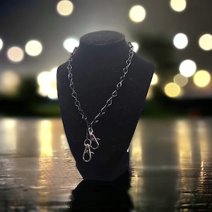 ChainMeUp Collection Geldleine Schwarz mit Geldbörse und Kette