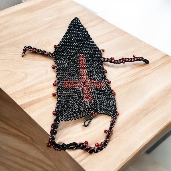 ChainsByC Custom Handmade Chainmaille Medieval Pet Armor, Perfect for Renaissance Faires, Unique Pet Gift