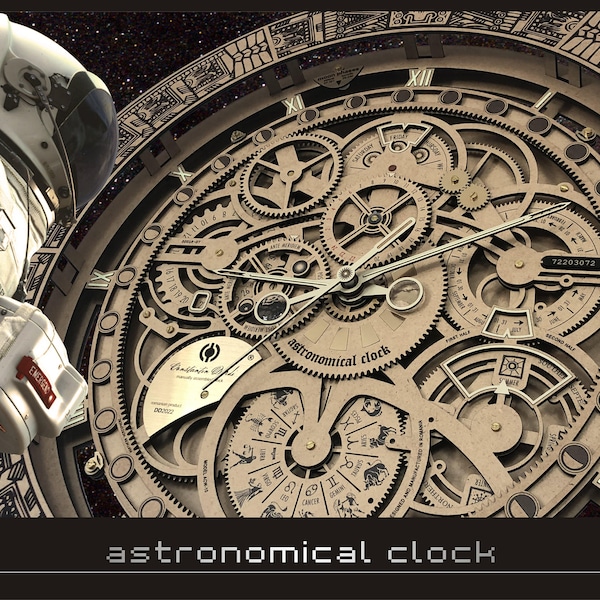 Astronomical Clock Etsy