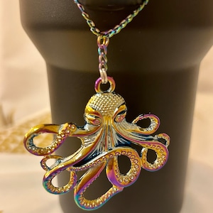 Stanley Accessories. Octopus Charm Tumbler Cup Charm chroma charm Charms Water Bottle Accessory Waterproof cute handle charms tumbler handle