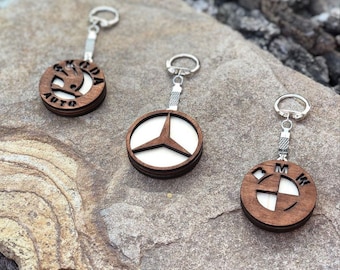 Laser cut vehicle car logo keychains Svg file Glowforge 19 pcs keychain vector template car keychain dxf Cricut vector cnc keychain svg