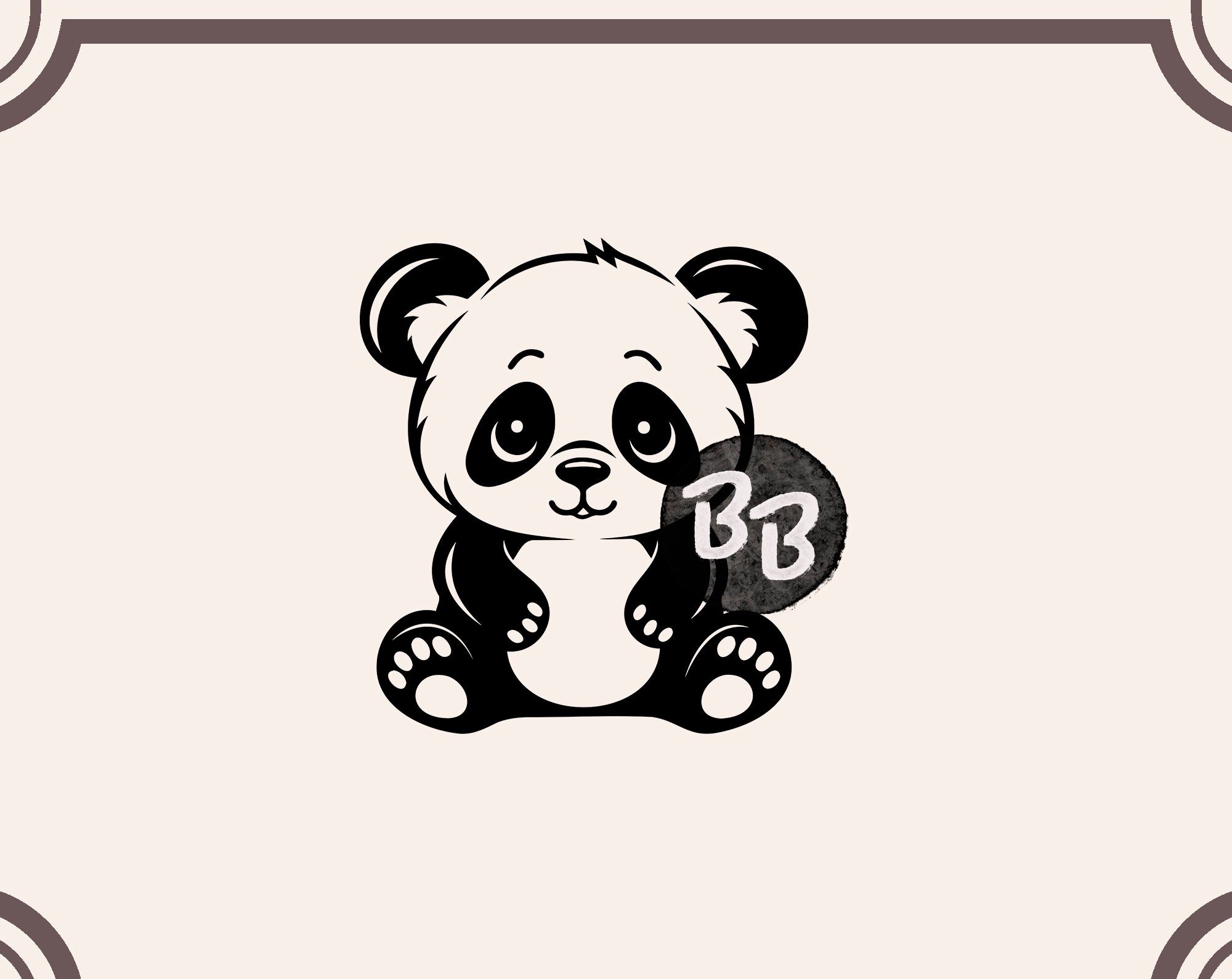 Panda Svg Bundle, Panda Vector Svg, Panda Face Svg, Cute Panda Svg ...