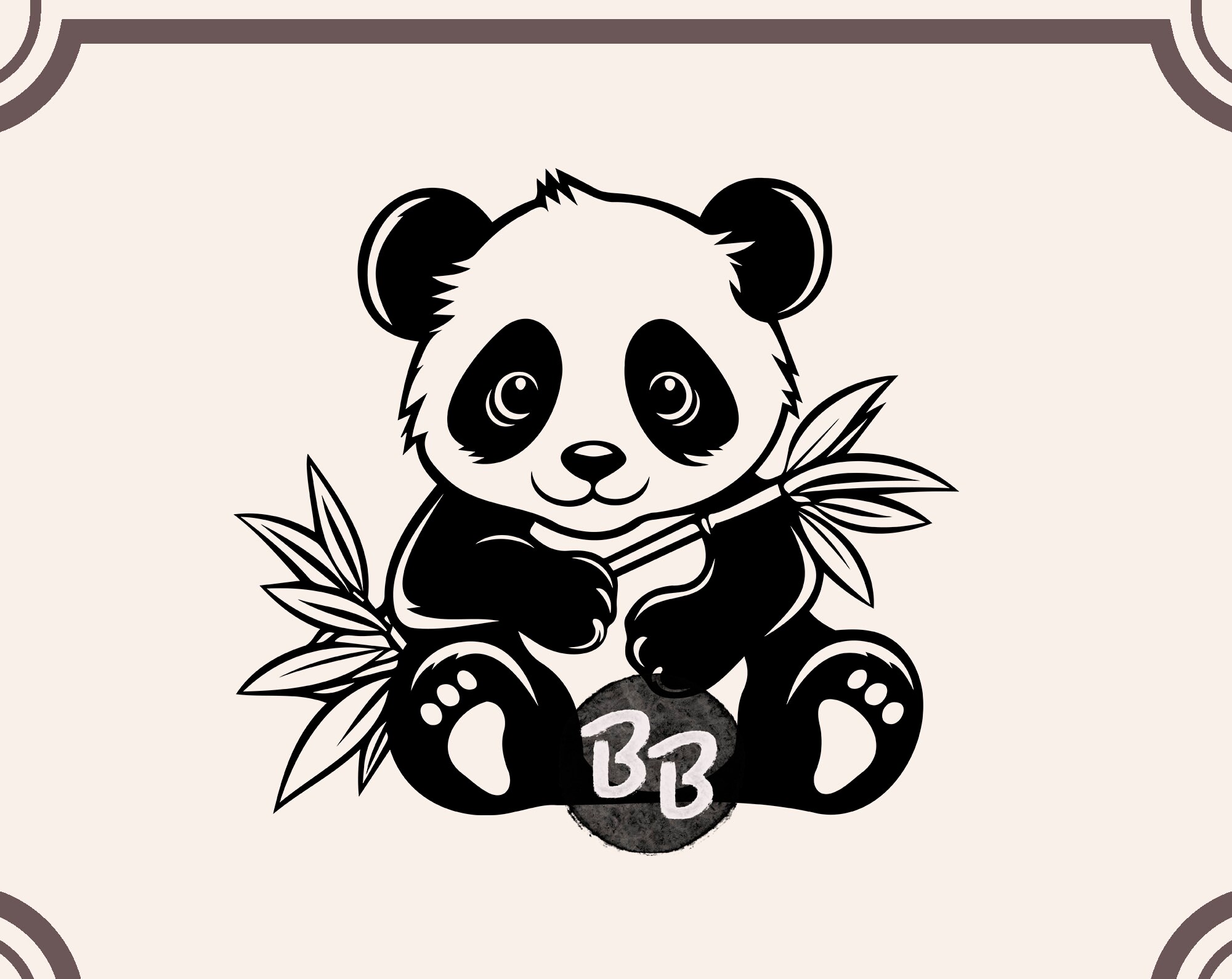 Panda Svg Bundle, Panda Vector Svg, Panda Face Svg, Cute Panda Svg ...