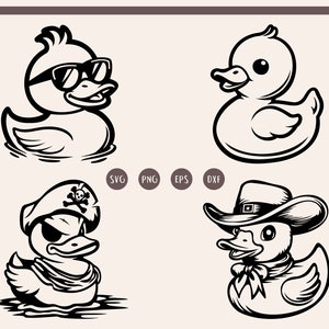 Rubber Duck svg Bundle, Rubber Duck svg, Duck Clipart, Duck Face svg, png
