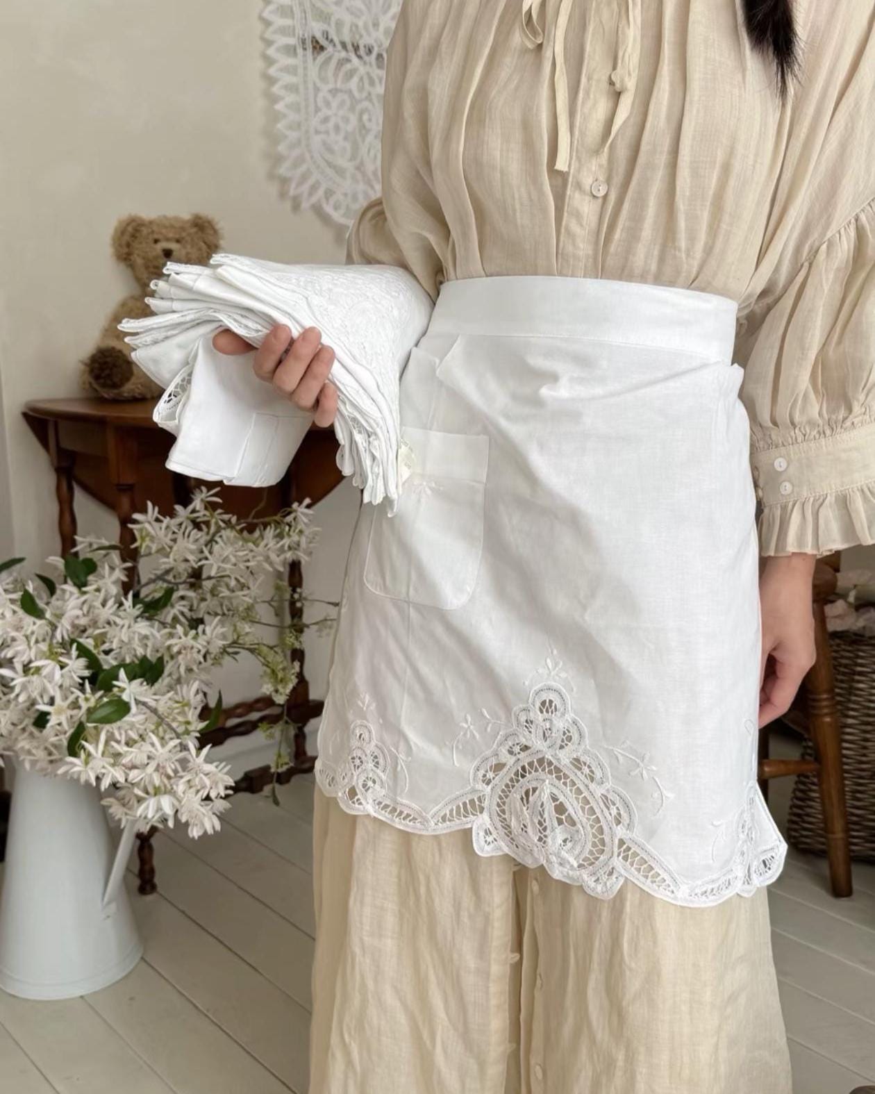 Antique France Apron - Etsy