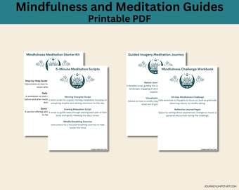 Ultieme mindfulness- en meditatiegidsbundel - afdrukbare PDF