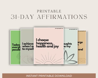 31 dagelijkse affirmaties
