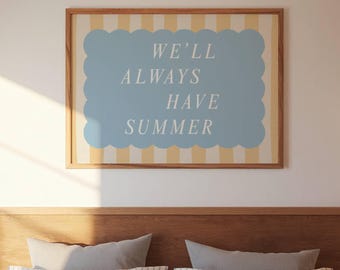 Stampa "L'estate in cui sono diventata carina": Cousins Beach Wall Art (download digitale)