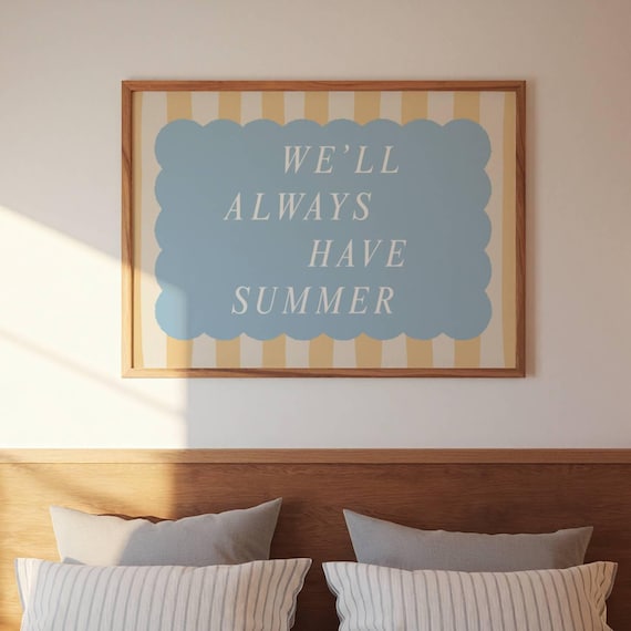 The Summer I Turned Pretty Print: Cousins Beach Wall Art (Digital Download)