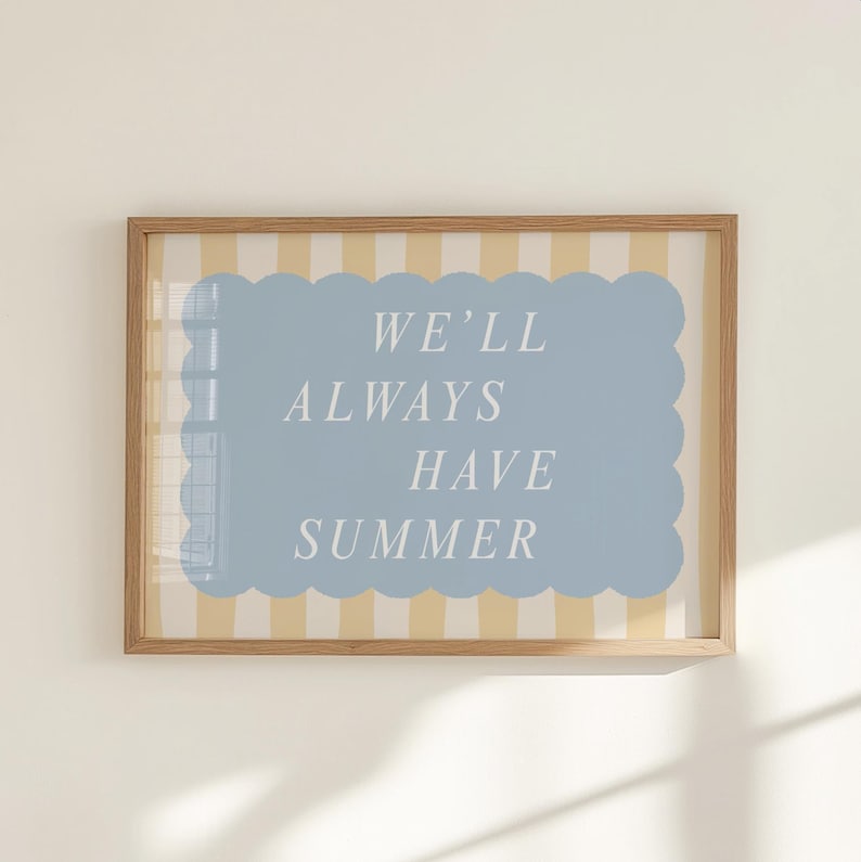 The Summer I Turned Pretty Print: Cousins Beach Wall Art (Digital Download) image 2