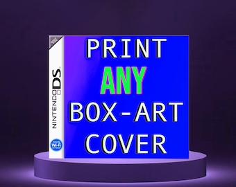 Nintendo DS Game Artwork Slipcover: Gloss Laminate Replacement Print