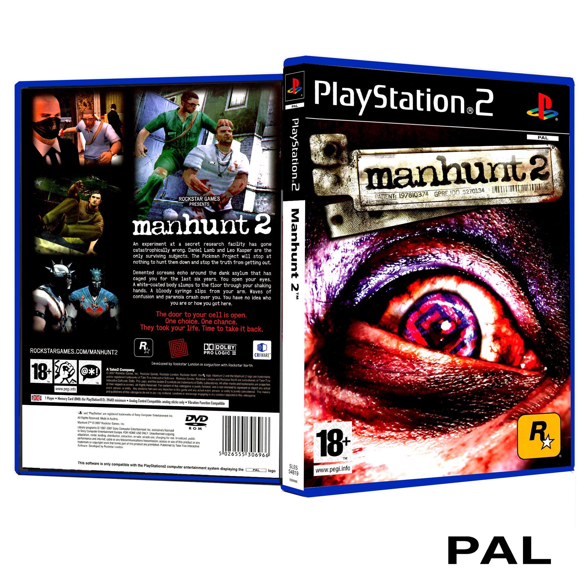 manhunt2　ps2 Amazon.com: Manhunt - PlayStation 2 (Renewed) : Video Games