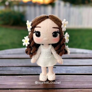 Lana del Rey Love PDF patrón crochet amigurumi ESPAÑOL imagen 3