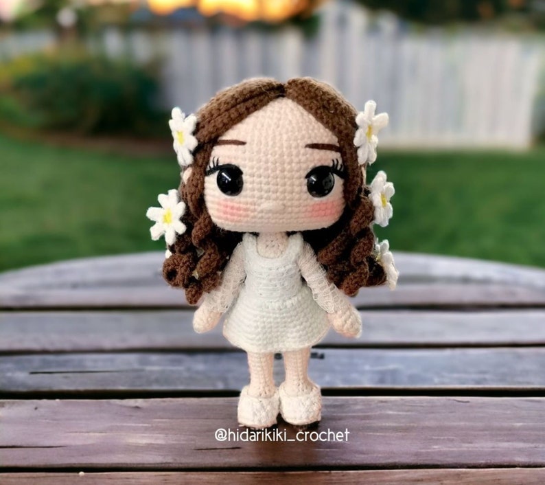 Lana del Rey Love PDF patrón crochet amigurumi ESPAÑOL imagen 3