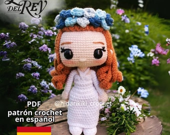 Lana del Rey PDF patron de crochet Born To Die amigurumi ESPAGNOL