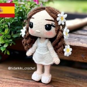 Lana del Rey Love PDF patrón crochet amigurumi ESPAÑOL imagen 2