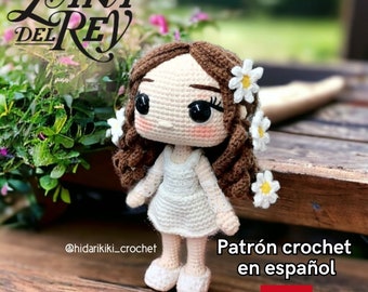 Lana del Rey Love PDF amigurumi crochet modèle ESPAGNOL