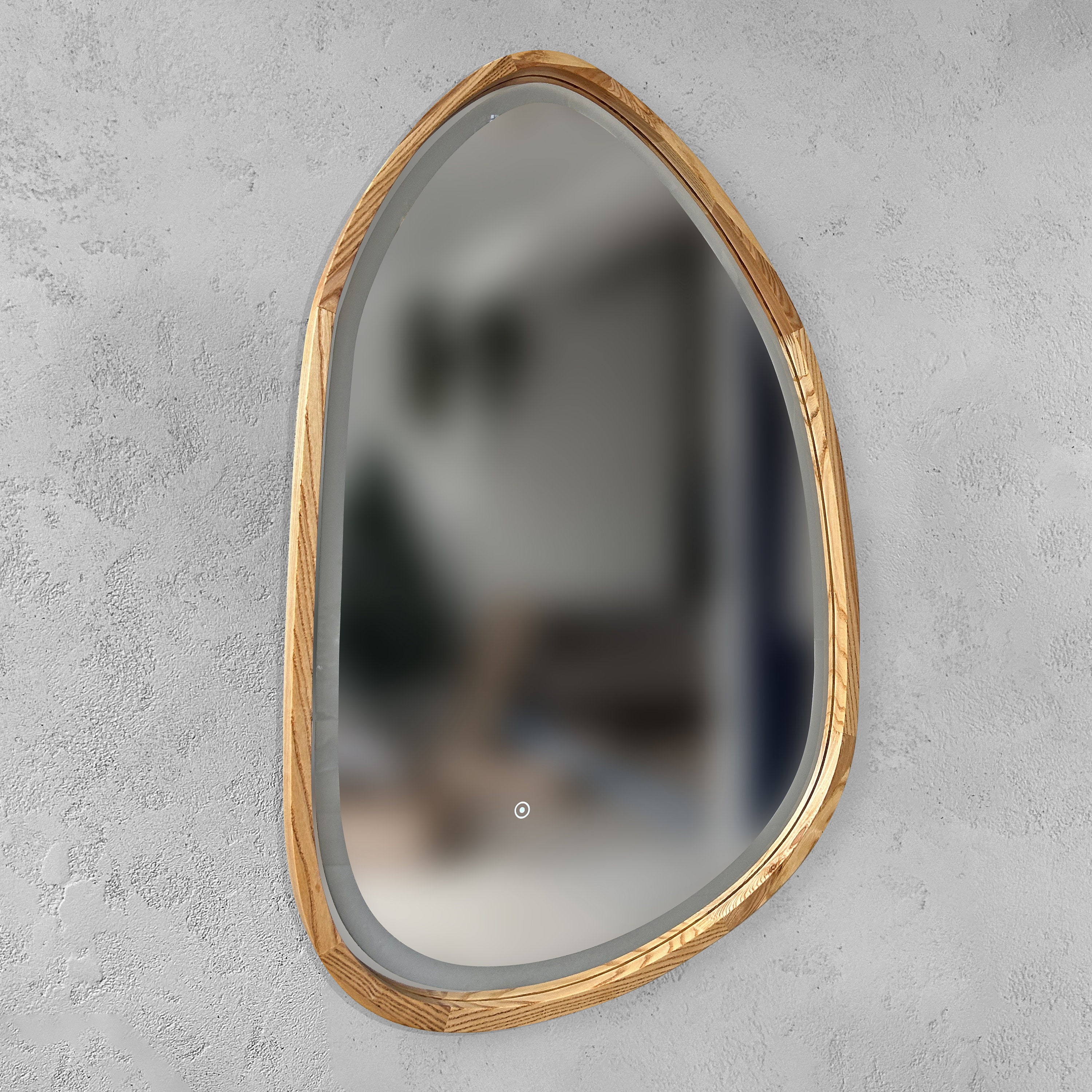 Bathroom Mirror, Irregular Mirror, Asymmetrical LED Mirror, LED Light, Smart Mirror, Led Mirror ...