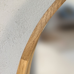Wooden Wall Mirror, Large Wooden Mirror, Large Mirror, Large Wall ...