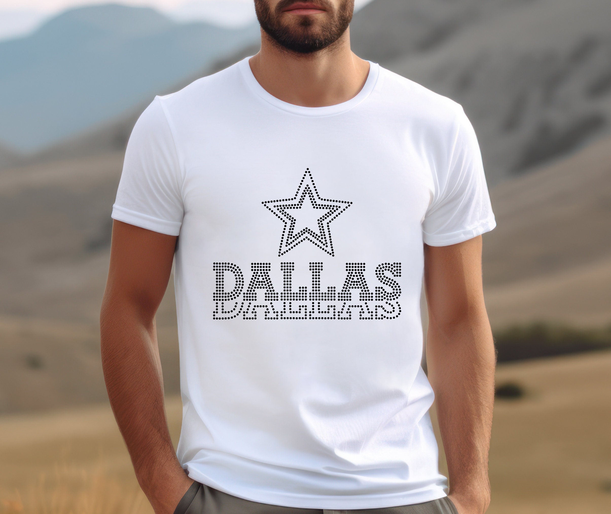 Rhinestone Dallas Template Svg Rhinestone SS10 Dallas Design Png Eps ...