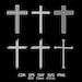 Rhinestone Cross Template Rhinestone Cross Design Svg Png File ...