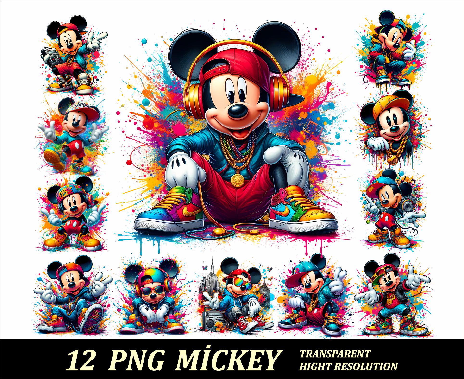 Hip Hop Mickey Mouse - Etsy