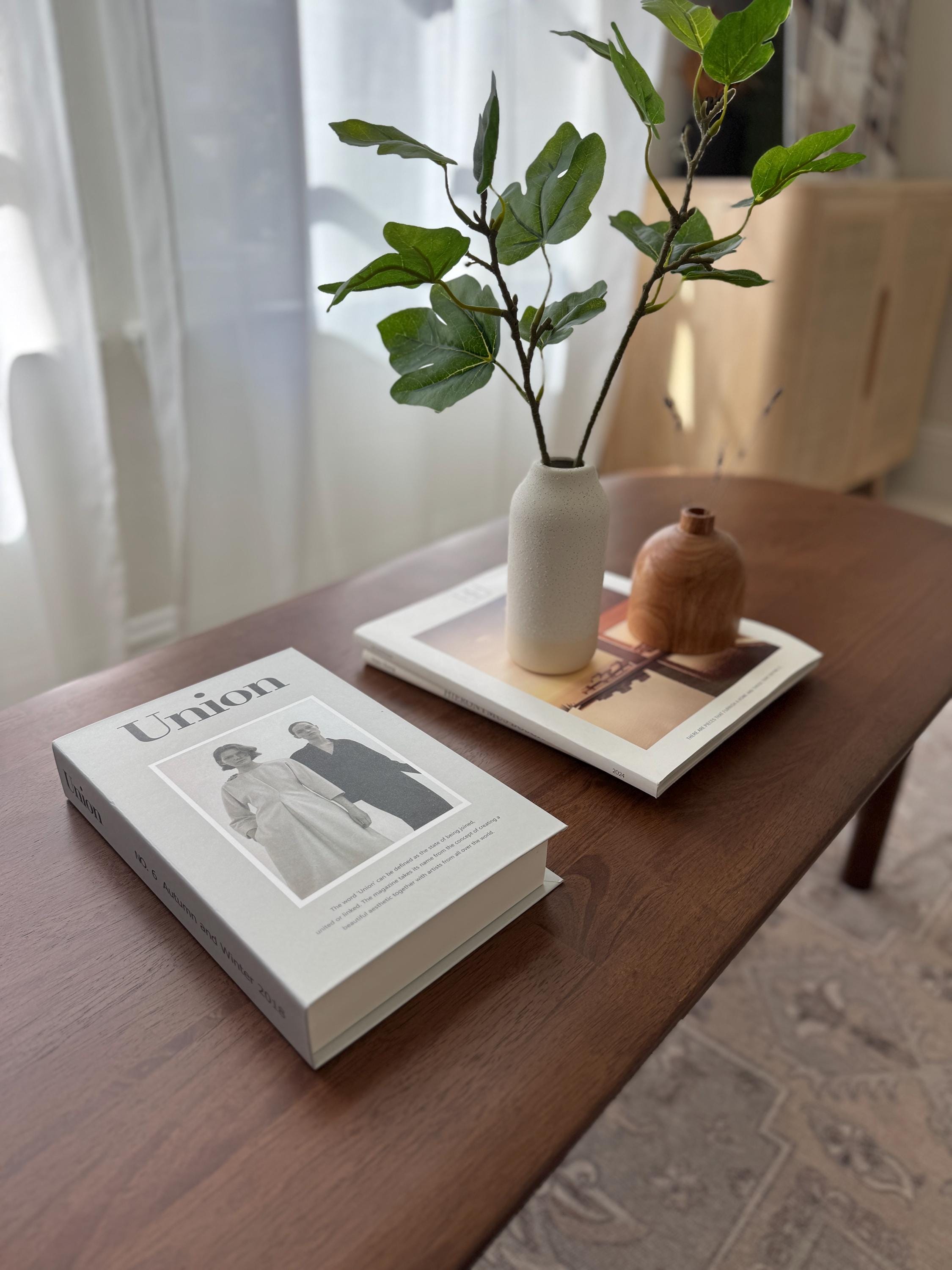 Modern Mid-Century Style Coffee Table in Light Brown Wood Finish main image 0