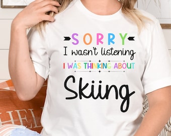 Camiseta divertida de esquí: un regalo sarcástico para los amantes del esquí