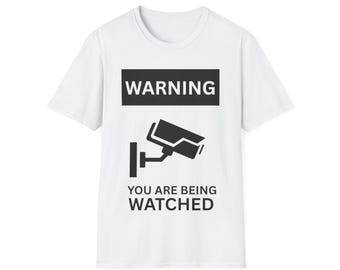 Camiseta de vigilancia distópica: camiseta gráfica del Gran Hermano orwelliano