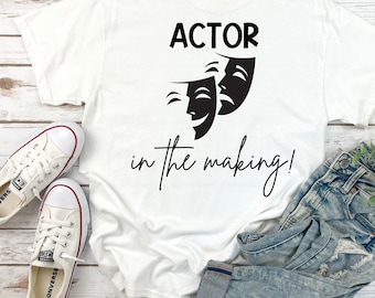 Actor In The Making T-Shirt: Unisex Heavy Cotton Tee
