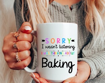Funny Baking Mug: Sarcastic Gift for Baker Friend, 15 oz Ceramic