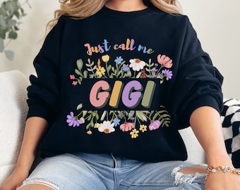 Gigi Sweatshirt: Floral Crewneck, New Gigi Gift