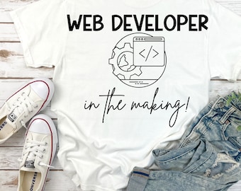 Web-Entwickler in der Herstellung T-Shirt: Unisex Cotton Tee