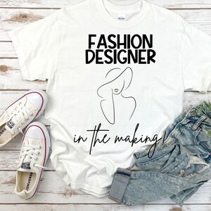 Fashion Designer in the Making T-Shirt: Unisex Heavy Cotton Tee