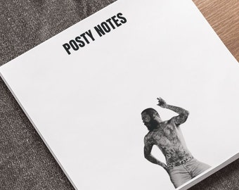 POSTY Notes Post-it Note Pads | Post Malone | Music | Post-it | Posty | Posty Notes | Punny | Puns | Note Pads |