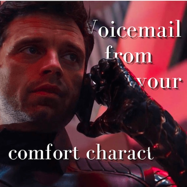Personalized voicemail from comfort character | Bucky Barnes, Steve Rogers