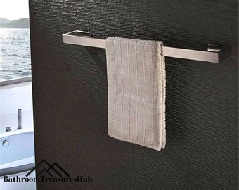 Antique Wooden Towel Rail With Mirror Eastlake Towel Rack Wall Hanging Etsy