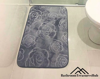 Tapis absorbant, Tapis, Tapis de bain antidérapant, Accessoires de salle de bain, Facile à nettoyer, Mousse à mémoire de forme, Tapis de bain