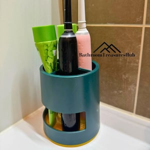 Zahnbürstenhalter, Badezimmer Organizer, Zahnbürstenhalter, Zahnbürstenhalter aus Kunststoff, Badezimmerzubehör