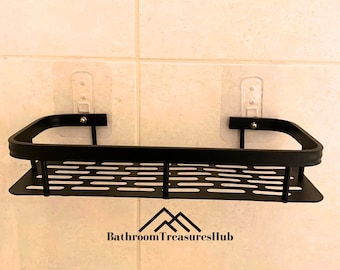 Étagère de salle de bain, Étagère murale de salle de bain, Étagères flottantes, Étagère de douche, Étagère de salle de bain, Étagères murales flottantes