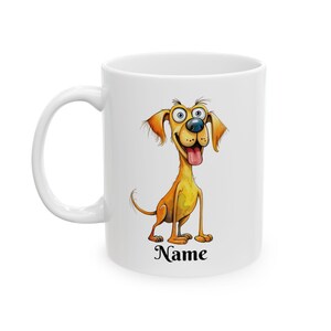 Labrador Retriever Ceramic Mug, Personalized Dog Lover Coffee Cup, Custom Pet Portrait Gift, Puppy Owner Tea Mug, Animal Lover Kitchen Decor