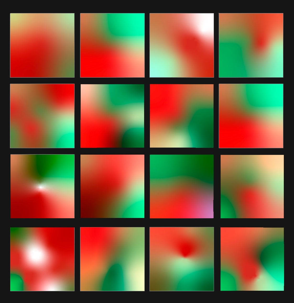 Psp christmas gradients